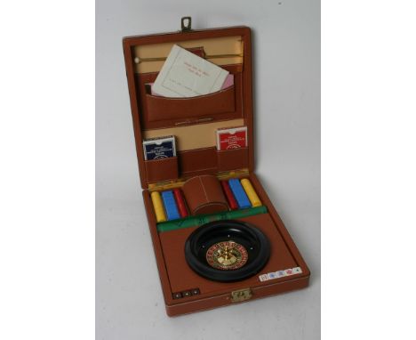 A quality K&C travelling games compendium unused and complete in original fitted case 