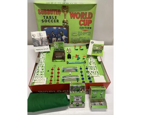A boxed Subbuteo World cup edition (unchecked) 