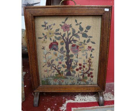 Tapestry firescreen