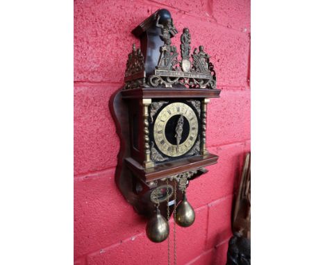 Dutch wall clock A/F