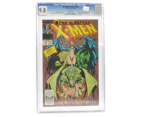 Graded Comic Book Interest Comprising Uncanny X-Men #241 - Marvel Comics 2/89 - Chris Claremont story, Marc Silvestri &amp; D