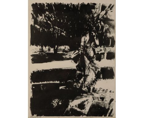 *DONALD MCKINLAY (1929-2017) 'Woman in a Landscape' signed and dated '78 in pencil to the margin, lithograph, 61cm x 45.5cm;