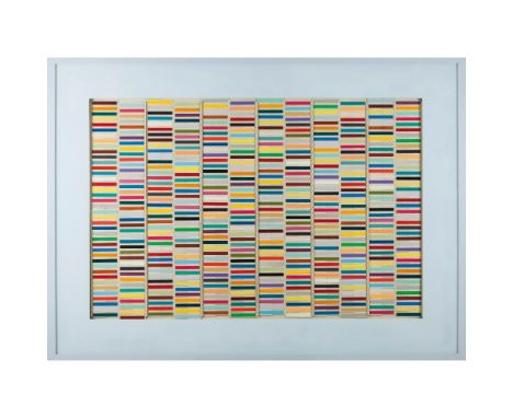 Rodrigo Oliveira (b. 1978)"Condomínio #5 (História de um lugar comum ou a Narrativa de um edifício qualquer), 2015Plastic str