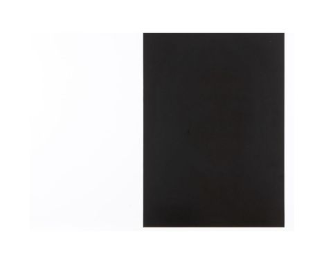 Willem Oorebeek (b. 1953)"Double séances (head BC)"Print (blackouts) on dibondSigned and dated 2012Ed. 1/140x53 cmWith certif