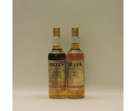 Bell’s Old Scotch Whisky, Extra Special, 40%, two bottles (?1970’s?) (foxed labels)