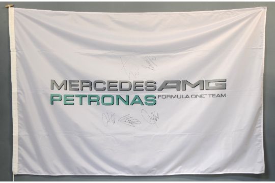 mercedes amg petronas flag