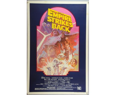Star Wars The Empire Strikes Back (R-1982) US One sheet film poster, directed by George Lucas, 20th Century Fox, rolled, 27 x