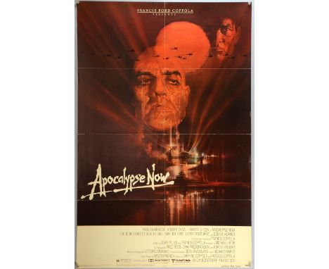 Apocalypse Now (1979) US One Sheet film poster, artwork by Bob Peak & Apocalypse Now Redux (R-2001) One sheet film poster, st