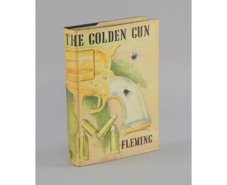 Ian Fleming, The Golden Gun pub. Jonathan Cape, 1965, First Edition, with dust wrapper showing 18snet