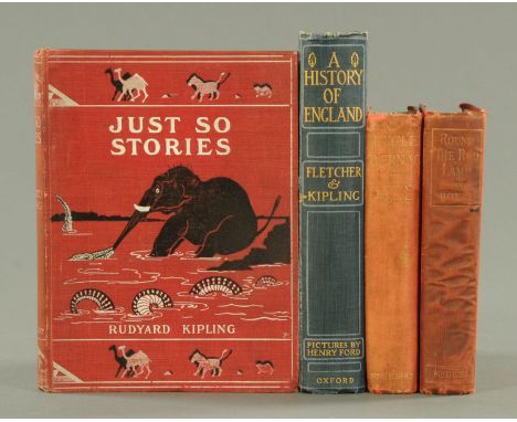 KIPLING. RUDYARD, Just So Stories, 1902 First Edition, A History of England by C.R.L. Fletcher &amp; Rudyard Kipling (1911), 