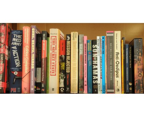 Twenty Six books on The Red Army and Class Wars, The Secret State by Richard Thurlow (1995), Bringing The War Home by Jeremy 