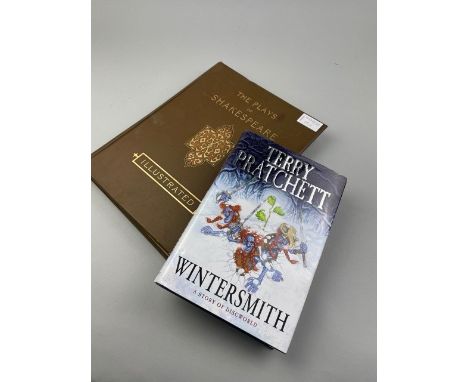 TERRY PRATCHETT WINTERSMITH, signed, first edition, hardback with dust jacket, along with 'The Plays of Shakespeare Illustrat