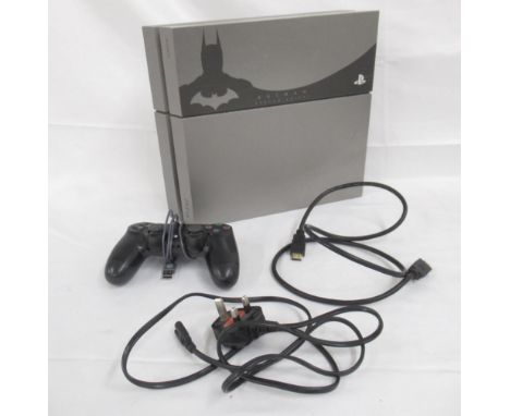 PS4 Batman Arkham Knight console, with 1 controller 