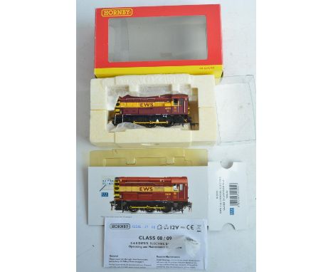 Hornby DCC Ready OO gauge R2595 Super Detail EWS 0-6-0 Class 08 diesel electric train model in excellent/near mint little use