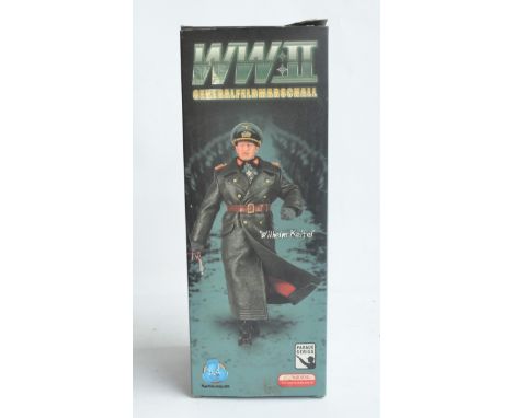 DiD Corporation Parade Series 1/6 scale action figure of German wartime General Feldmarschall William Keitel, model appears m