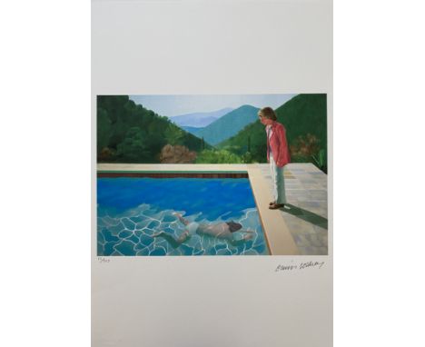 DAVID HOCKNEY (B. 1937)Signed &amp; Numbered LithographFrom the Edition of 200, This is Number 15Blind Stamp Towards the Bott