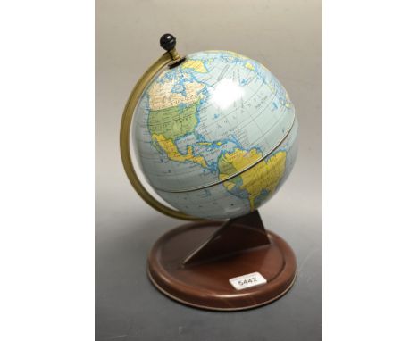 A Chad Valley globe.