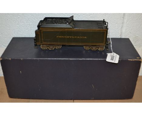 KTM scale models -  an O gauge Pennsylvania Railroad 4-6-2 K-4 4-4 tender, boxed