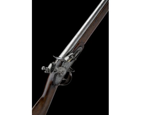 E. WHITNEY, USA A .690 FLINTLOCK SERVICE-MUSKET, MODEL '1822, FIRST CONTRACT', no visible serial number, dated for 1831, with
