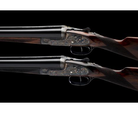 AYA A PAIR OF 12-BORE 'NO.1 MODEL' HAND-DETACHABLE SIDELOCK EJECTORS, serial no. 449959 / 60, for 1975, 28in. nitro chopperlu