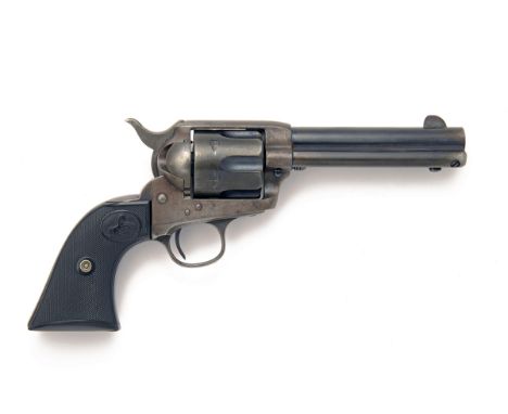 COLT, USA A .41 (COLT) SINGLE-ACTION REVOLVER, MODEL 'COLT FRONTIER', serial no. 179516, for 1898, with blued 4 3/4in. barrel