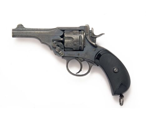 WEBLEY, BIRMINGHAM A .455 SIX-SHOT DOUBLE-ACTION SERVICE-REVOLVER, MODEL 'MKIV', serial no. 89944, first issued in 1903, with