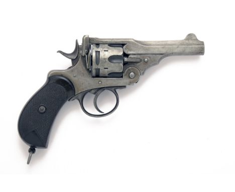 WEBLEY, BIRMINGHAM A .455 SIX-SHOT DOUBLE-ACTION REVOLVER, MODEL 'MKI NAVY CONTRACT', serial no. 620, circa 1895, with 4in. b