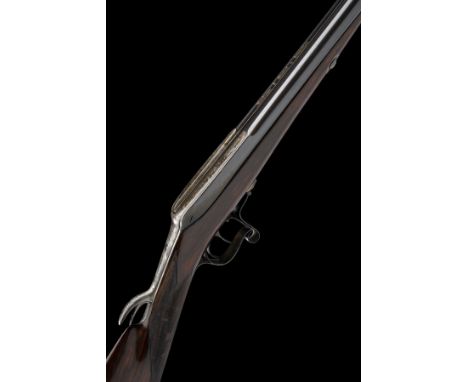 J.H. MONTIGNY & FUSNOT, BRUSSELS A FINE & RARE 16-BORE NEEDLEFIRE LEVER-BREECH SHOTGUN, MODEL 'CHATEAUVILLARD PATENT', serial