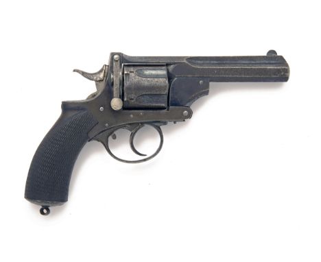 A .450 SIX-SHOT REVOLVER SIGNED 'PRYSE PATENT', MODEL 'THE BRITISH ARMY & NAVY REVOLVER', no visible serial number, circa 188