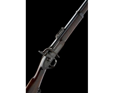 ENFIELD, ENGLAND A GOOD RARE .451 PERCUSSION SHORT-RIFLE, MODEL '1863 WHITWORTH', no visible serial number, dated for 1863, w