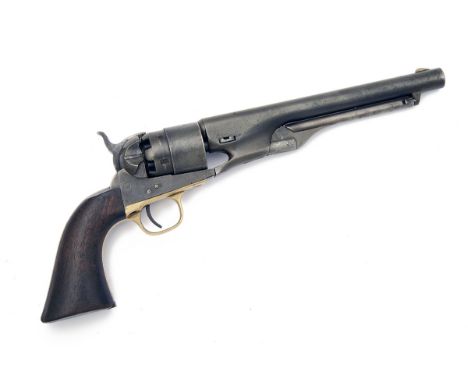 COLT, USA A .44 PERCUSSION SINGLE ACTION REVOLVER, MODEL 'COLT'S 1860 ARMY', serial no. 80673, for 1862, with round 8in. barr