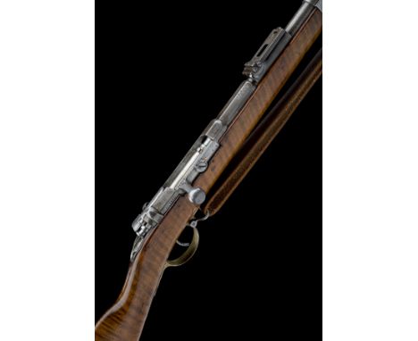 AMBERG ARSENAL, GERMANY AN 11mm (MAUSER) SINGLE-SHOT BOLT-ACTION RIFLE, MODEL 'MAUSER M71', serial no. 84108, dated for 1880,