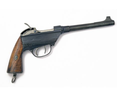 WERDER, GERMANY A SCARCE 11.5mm (WERDER) SINGLE-SHOT PISTOL, MODEL '1869 WERDER', serial no. 525, circa 1872, with blued octa