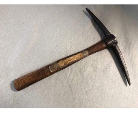Frank Debenham's Antarctic expedition ice pick. Frank Debenham (1883-1965) was an Antarctic scientist and geographer, and fir