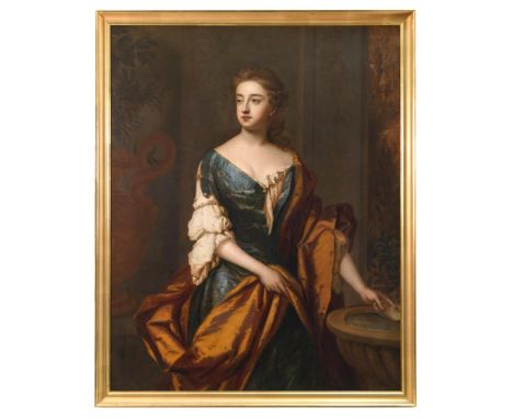 Studio of Sir Godfrey Kneller, Bt. (British, 1646-1723) Portrait of Isabella Bennet, Duchess of Grafton (1667-1723), standing