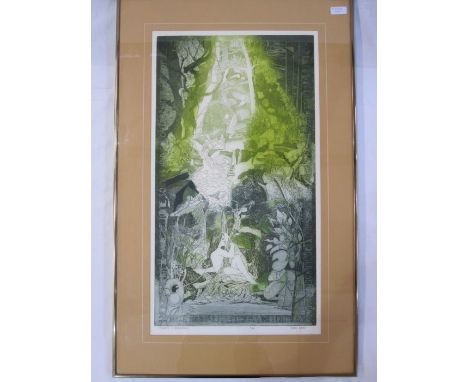 Peter Lyon (20th century)Limited edition print "Streams and Waterfalls", no.6/50, signed in pencil lower right, 62cm x 34cm