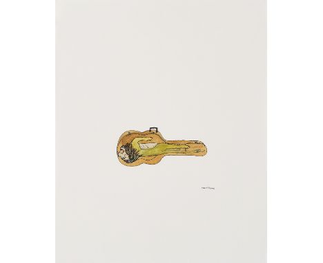 DZAMA, MARCEL1974 Winnipeg/KanadaTitel: Ohne Titel. Datierung: 1993. Technik: Aquarell und Tusche auf Velin. Maße: 35,5 x 28c