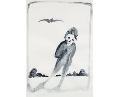 VARGA WEISZ, PALOMA1966 MannheimTitel: "COLth, bad painted". Datierung: 2004. Technik: Aquarell und Bleistift auf Papier. Maß