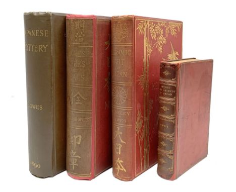 Audsley George A. &amp; James L. Bowes: Keramic Art of Japan. 1881. Chromolithograph plates; and Bowes James Lord: Japanese M