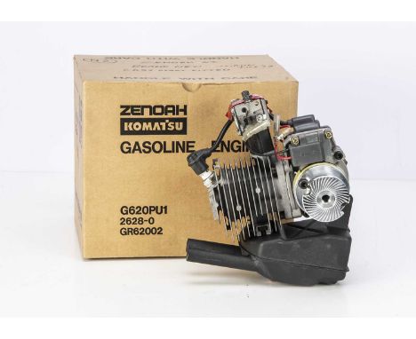 An unused Zenoah ZG620PU 2-Stroke model Aircraft petrol Engine,  with easy start fitted, in original box, E, box G