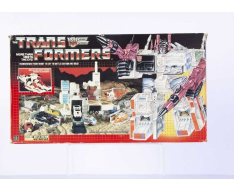 Vintage Hasbro Transformers G1 Autobot Battle Station Metroplex, in original box, complete with all weapons/accessories, inst