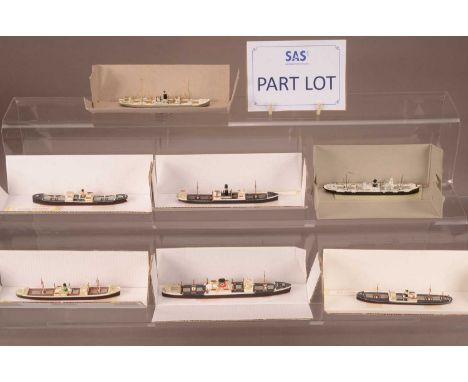 Waterline Models 1:1200 scale,  Wirral Miniature Ships - Kensington Court, Freighter, 1927, No M5, Tactician, Freighter, 1927