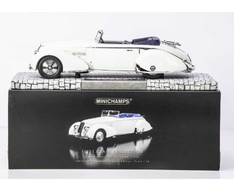 Minichamps First Class Collection 1:18 Lancia Astura Tipo 233 Corto 1936 (White), 107 125330, limited edition of 999, in orig