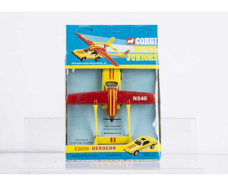 A Corgi Super Juniors E2009 Aerocar, unlicensed model inspired by Scaramanga's AMC Matador from the James Bond film 'The Man 