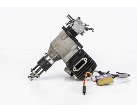 A ZDZ 80 RV 2-Stroke Aero Engine with overhauled Tillotson carburettor and spares,  with instructions and ignition unit, G