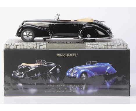 Minichamps First Class Collection 1:18 Lancia Astura Tipo 233 Corto 1936 (Black), 107 125332, limited edition of 150, in orig