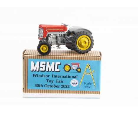 A Boxed White Metal Copy Of The Tri-ang Spot-On 137 Massey Ferguson Tractor, hard to find model, as per the Tri-ang issue in 