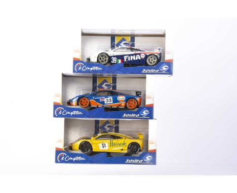 Solido 1:18 McLaren F1 GTR Diecast Models, McLaren F1 ST GTR Le Mans 1996 #39 S1804103, McLaren F1 GTR 24h Le Mans 1996 #33 S