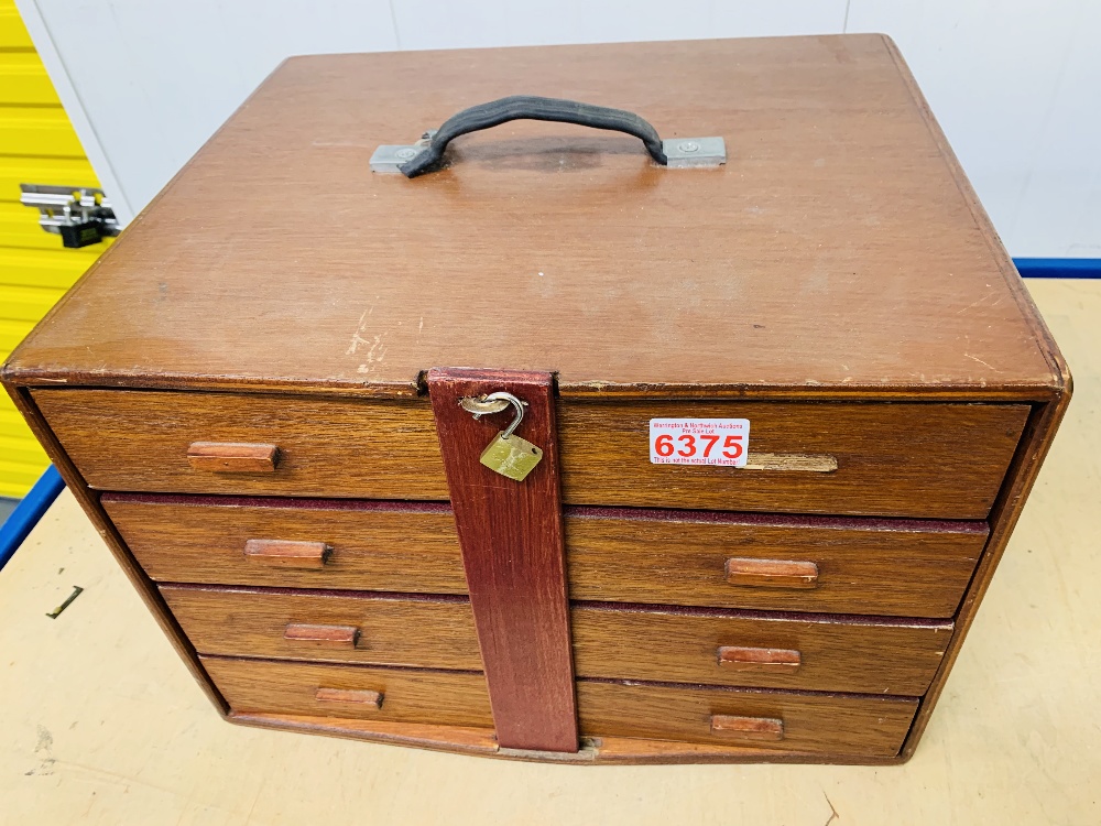 4x Drawer OO Gauge Model Railway Storage Box (no contents)