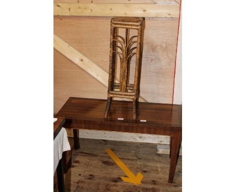 Two pieces of vintage furnitureCollection Only 